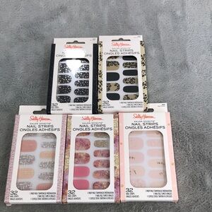 Sally Hansen Salon Effects Nail Strips 5 Sets new in Box